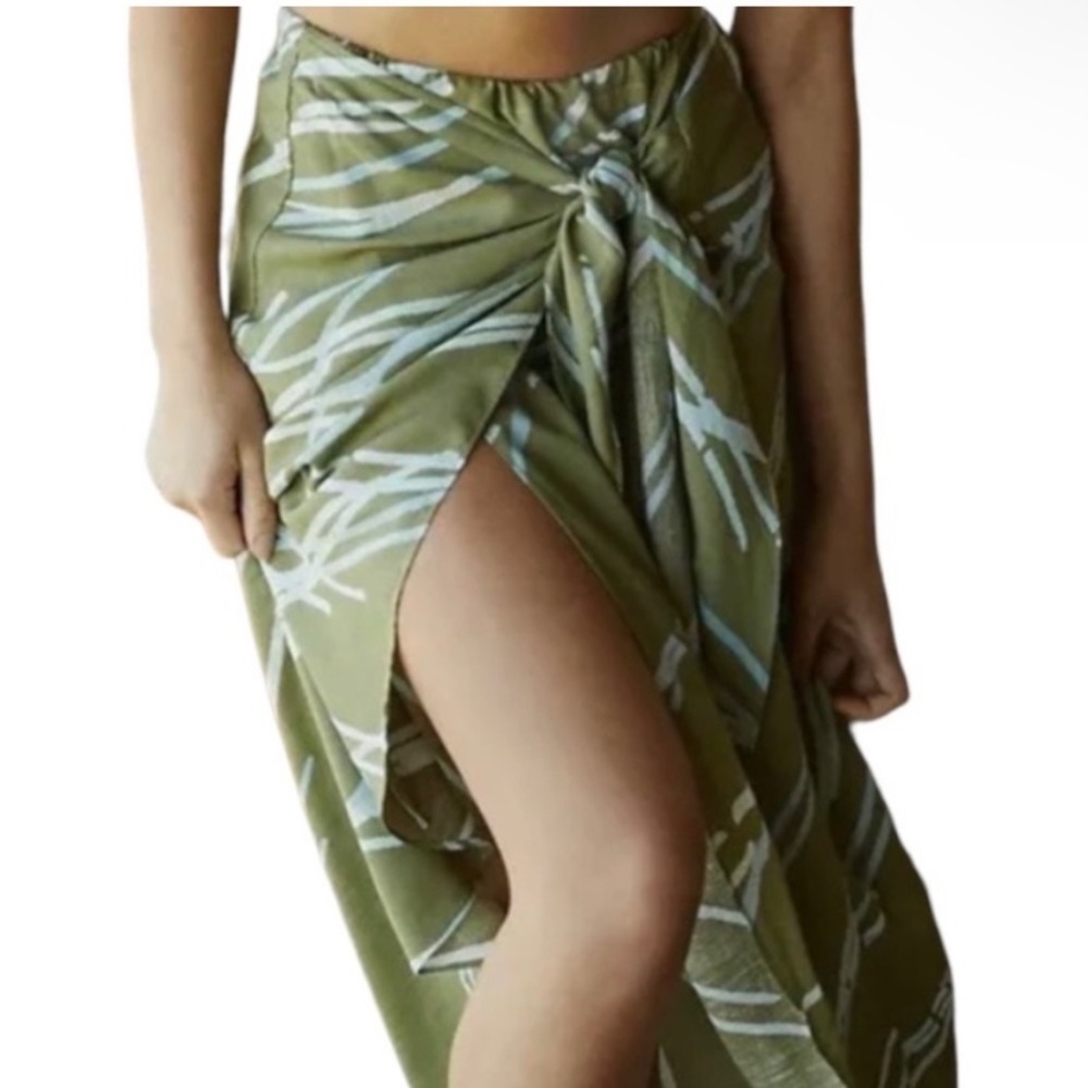 by Anthropologie Printed Beach Wrap One Size